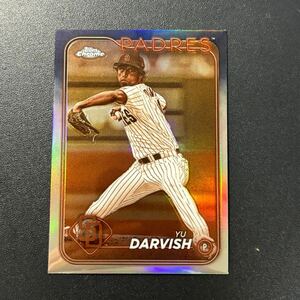 ダルビッシュ有 2024 Topps Chrome SEPIA リフラクター Yu Darvish MLBカード