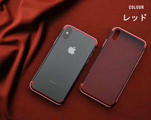 iPhone ⅩR ケース iPhone XR ケース アイフォン テンアール カバー Apple 6.1インチ 背面カバー 保護 シリカゲルケース 透明アクリル 極薄