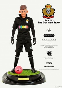 ネイマール エリック・ソー / NEYMAR JR Eric So Devilish Team Designer Figure Toy ZCWO FCB デザイナーズ フィギュア 1/6 スケール 