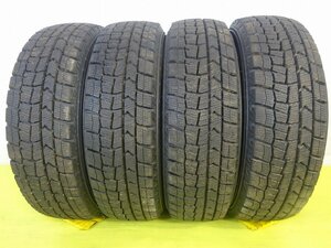 ダンロップ WINTERMAXX WM02 155/65R13 73Q★9分山 2023年 4本 中古 スタッドレス【送料無料】AOM-K2070 青森