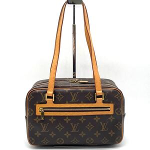 1円 べたなし 極美品 LOUIS VUITTON ルイヴィトン モノグラム シテMM トートバッグ ショルダーバッグ M51182