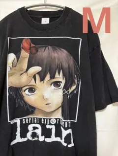 【serial experiments lain】古着加工Tシャツ M