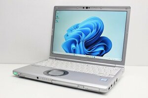 1円スタート ノートパソコン Windows11 Panasonic レッツノート CF-SV7 DVDマルチ 第8世代 Core i5 SSD256GB メモリ8GB Windows10 カメラ