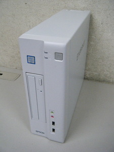 02 EPSON Endeavor AT10 / OSなし / Core i3 6100 3.70GHz / HDD1TB / M8GB / DVDRAM / 中古(現状品)