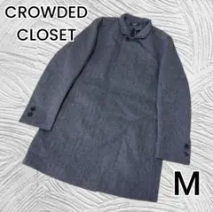 【CROWDED CLOSET】グレー ライナー付き コート 02サイズ