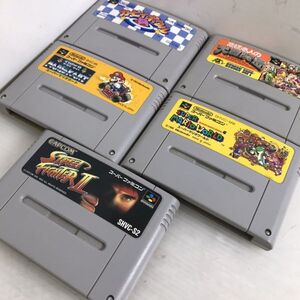 J3-11196T 5個セット 任天堂 64 ゲームソフト まとめ 高橋名人の大冒険島 カービィ マリオカート ストリートファイター2 等