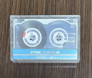 TDK カセットテープ メタルテープ MA-XG46 METAL POSITION 中古