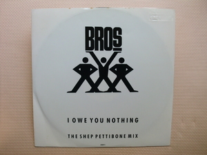 ＊【12インチ】BROS／IOWE YOU NOTHING（ATOM T1）（輸入盤）