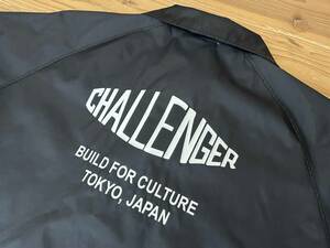 CHALLENGER チャレンジャー コーチジャケット コーチJKT ブラック L