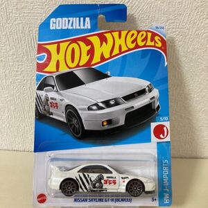 【未開封】ホットウィール Hot Wheels NISSAN SKYLINE GT-R BCNR33 日産 ニッサン スカイライン GODZILLA ゴジラ RB26DETT