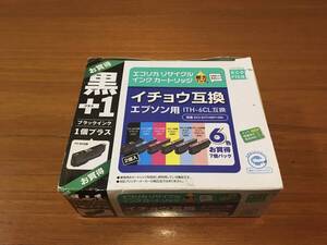 エコリカ イチョウ互換　エプソン用　ITH6CL互換 ECI-EITH6P+BK 