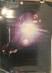 シン・リジィ　フィル・ライノット　B2ポスター　Thin Lizzy　Phil Lynott　Poster