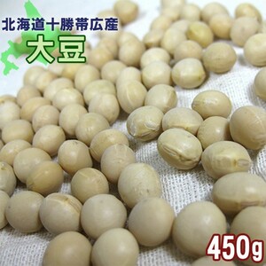 大豆 450g (北海道十勝帯広産)【メール便対応】