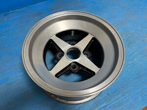 WORK EQUIP ワーク エクイップ 14インチ 14x7J 114.3/4H 中古1本 深リム 旧車 当時物