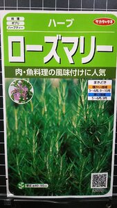 ３袋セット ローズマリー マンネンロウ ハーブ 種 郵便は送料無料