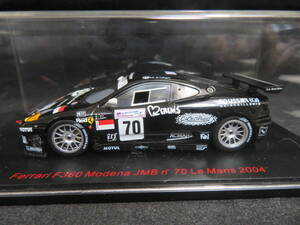 1/43　フェラーリ　F360　モデナ　LM2004　＃70　”JMB"