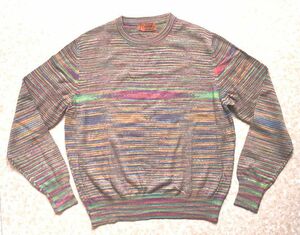 値下★MISSONI ミッソーニ・イタリア製★カシミヤ×シルク・ニット・Mサイズ前後