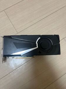 NVIDIA Geforce GTX 1080 8GGDDR5X グラフィックボード 中古品 