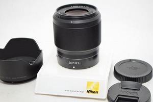 美品★Nikon ニコン NIKKOR Z 50mm F1.8 S★レンズフード付