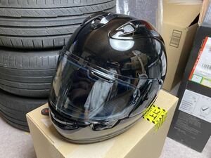 Arai (アライ)　RX-7X　RX7X　フルフェイス　ヘルメット　グラスブラック　サイズS(55-56cm)