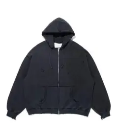 BOW WOW / FULL ZIP HARD DAMAGE HOODIE