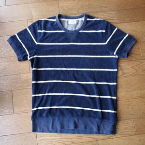 Mens Bigi メンズビギ　Essential Garment　パイル地 半袖 シャツ　M