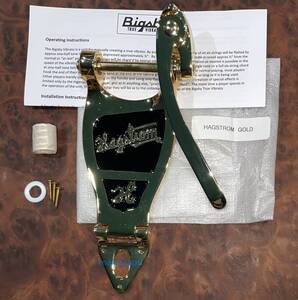 新品 Bigsby B6 Gold Hagstrom Vibrato Bridge Tailpiece Original Kalamazoo Line ビグスビー ハグストローム ブリッジ テールピース