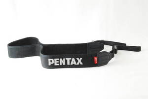 ☆未使用☆Pentax ペンタックス istD 刺繍 カメラ ストラップ 黒色(ブラック)×白色(ホワイト)×赤色(レッド) ショルダー Camera Strap☆