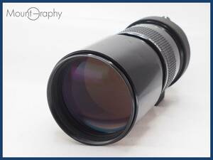 ★良品★ NIKON ニコン NEW NIKKOR 300mm F4.5 ★完動品★同梱可 #i7183