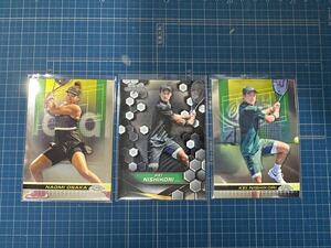 2024 錦織　圭、大坂　なおみ　Topps Graphite Tennis ＆　Topps Chrome ベースカード　３枚セット