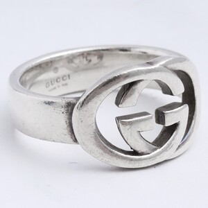 17号 GUCCI ブリットリング シルバー 190483-J8400-8106 グッチ 指輪 bullet ring