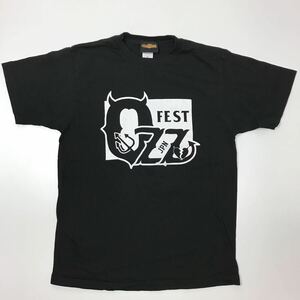 Ozzfest Japan 2015 Tシャツ 半袖 黒 XL プリントTシャツ Deviluse デビルユース パンクTシャツ フェスT ロック 音楽