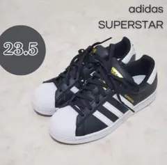 adidas SUPERSTAR 23.5cm ブラック/ホワイト