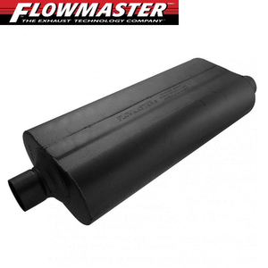 Flowmaster マフラー タイコ 70シリーズ 52572 2.5インチ センターIN 2.5インチ オフセットOUT 汎用