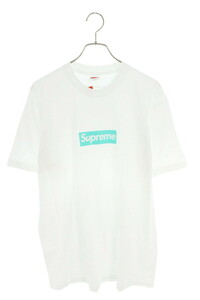 シュプリーム SUPREME ティファニー 21AW Box Logo Tee サイズ:L ボックスロゴTシャツ 中古 SB01