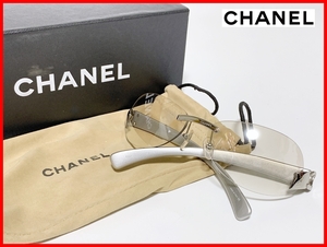 即決 CHANEL シャネル サングラス ケース付 レディース メンズ D7