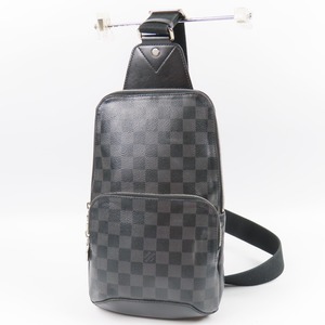 93074★1円スタート★LOUIS VUITTON ルイヴィトン 極美品 アヴェニュースリング　ショルダーバッグ ダミエグラフィット ボディバッグ