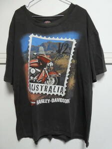 90s　Harley-Davidson　ハーレーダビッドソン　96年ヴィンテージTシャツ　XXL　ビッグシルエット　シングルステッチ