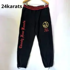 24karats EXILE エグザイル コットン スウェットパンツ L