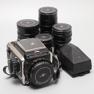 PJ093. Zenza Bronica ゼンザブロニカ 中判カメラ NIKKOR ZENZANON レンズ五点まとめて 現状品