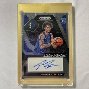 【RC】 Dereck Lively II デレック・ライブリー2世 2023-24 Panini NBA Prizm Rookie Auto 直筆サイン NBAカード