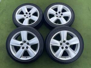 ◆ 希少！レクサスLS460 LS600H 純正 ◆ 19x8J+35/PCD:120/5穴◆4本.セット.GOODYEAR. 245/45R19.