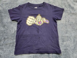 UNIQLO ウルトラマン 半袖Tシャツ 紺 サイズ100 USED