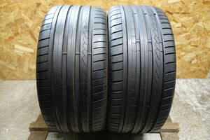 ８分山　夏タイヤ 235/40R18 ダンロップ SP SPORT MAXX GT ２本 g-124