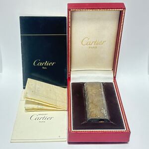 Cartier カルティエ ライター ガスライター 喫煙具 喫煙グッズ ケース付き