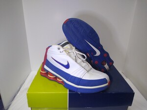 中古ショックスVC4（26cm）ナイキ/NIKE SHOX VC Ⅳ/ビンス・カーター VINCE CARTER/オールスターカラー/パーツ破損あり/修理あり