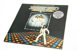 LP レコード Saturday Night Fever サタデーナイトフィーバー　サウンドトラック ２枚組