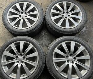 215/50R17 91Q SUBARU インプレッサ 純正　ホイール 17インチ 7J PCD 100 OF 55 ダンロップ　　ナンカン　　CORSAFA ４本セット