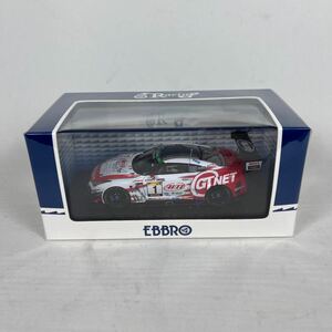 【レア】エブロ EBBRO 45676 1/43 GTNET GT3 GT-R スーパー耐久 富士24時間 2019No1 [ダイキャストミニカー]