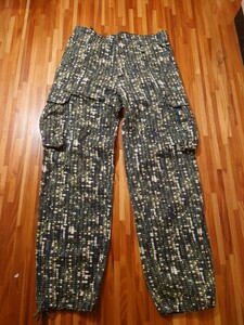 アップルバム バビロン カモ カーゴパンツ Mサイズ 夜景柄 APPLEBUM babylon camo cargo pants / ワーク ジョガー ペインター シェフ